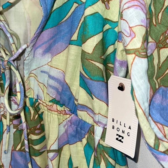 Billabong Tropical Print Maxi Dress - Picture 7 of 13